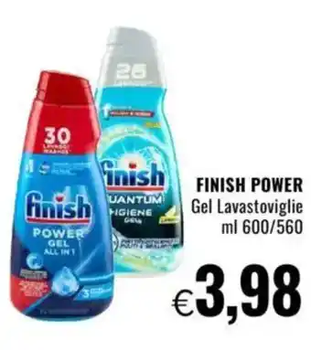 Famila FINISH POWER Gel Lavastoviglie offerta