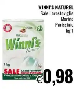 Famila WINNI'S NATUREL Sale Lavastoviglie Marino Purissimo offerta