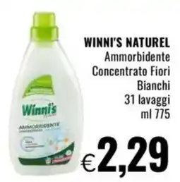 Famila WINNI'S NATUREL Ammorbidente Concentrato Fiori Bianchi offerta