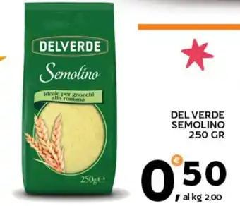 Extra Supermercati Del verde semolino offerta