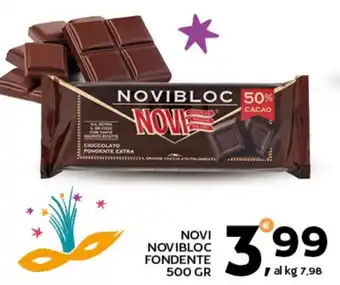 Extra Supermercati Novi novibloc fondente offerta