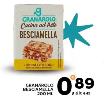 Extra Supermercati Granarolo besciamella offerta