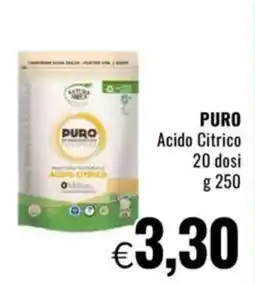 Famila PURO Acido Citrico 20 dosi offerta