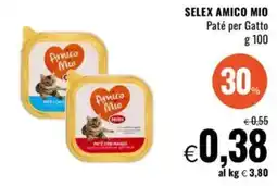 Famila SELEX AMICO MIO Paté per Gatto offerta