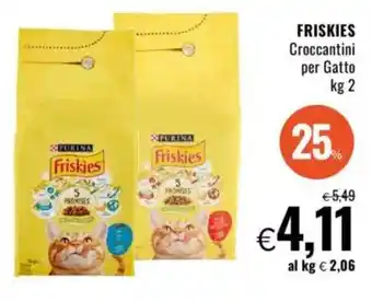 Famila FRISKIES Croccantini per Gatto offerta