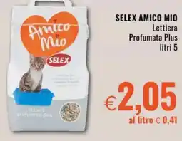 Famila SELEX AMICO MIO Lettiera Profumata Plus offerta