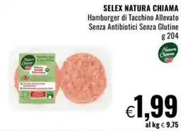 Famila Selex natura chiama hamburger offerta