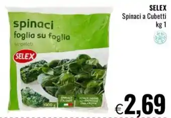 Famila SELEX Spinaci a Cubetti offerta