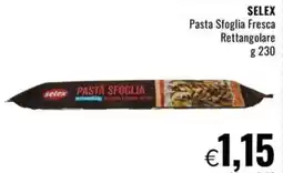 Famila SELEX Pasta Sfoglia Fresca Rettangolare offerta