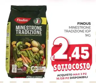 Eté FINDUS Minestrone tradizione igp offerta