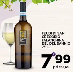 Extra Supermercati Feudi di san gregorio falanghina del del sannio offerta