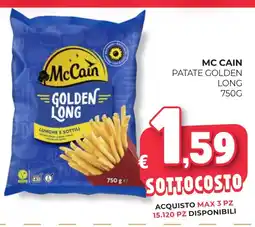 Eté Mc cain patate golden long offerta