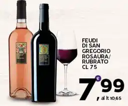 Extra Supermercati Feudi di san gregorio rosaura/ rubrato offerta