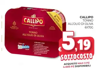 Eté Callipo tonno all'olio di oliva offerta