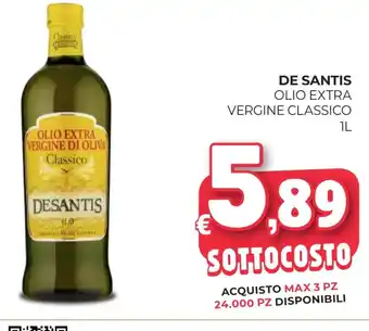 Eté De santis olio extra vergine classico offerta