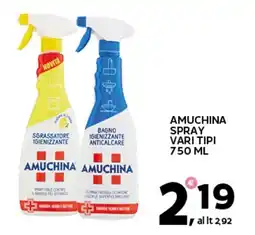 Extra Supermercati Amuchina spray vari tipi offerta