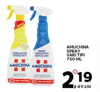 Extra Supermercati Amuchina spray vari tipi offerta