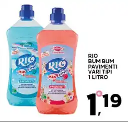 Extra Supermercati Rio bum bum pavimenti vari tipi offerta