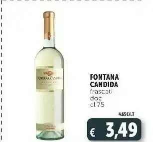 Deco Supermercati Fontana candida frascati doc offerta