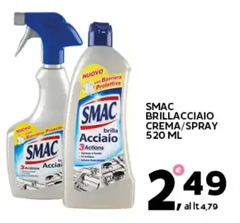 Extra Supermercati Smac brillacciaio crema/spray offerta