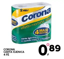 Extra Supermercati Corona carta igienica offerta