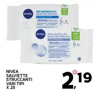 Extra Supermercati Nivea salviette struccanti offerta