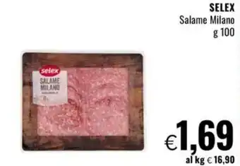 Famila SELEX Salame Milano offerta