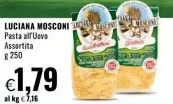 Famila LUCIANA MOSCONI Pasta all'Uovo Assortita offerta