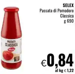 Famila SELEX Passata di Pomodoro Classica offerta