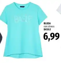 Famila Blusa con strass basile offerta