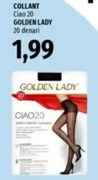 Famila Collant ciao 20 golden lady offerta