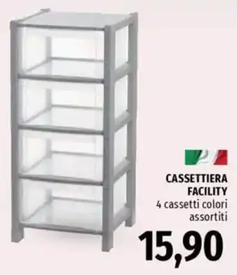 Famila Cassettiera facility offerta