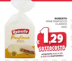 Eté Roberto pane panfiocco classico offerta