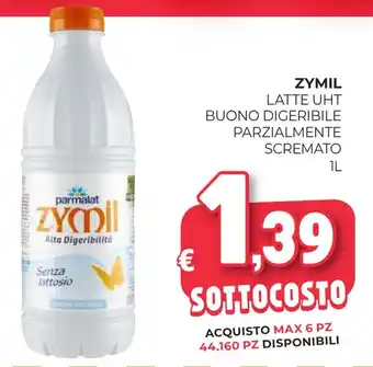 Eté Zymil latte uht buono digeribile parzialmente scremato offerta