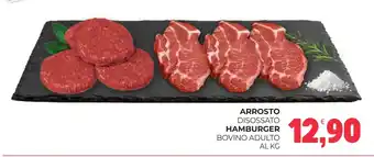 Eté Arrosto disossato hamburger bovino adulto offerta