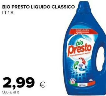 Tigre Detersivo lavatrice offerta
