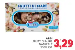 Eté Arbi frutti di mare naturale offerta