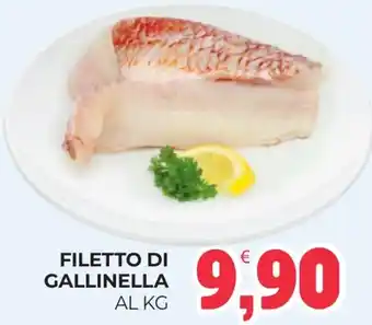 Eté Filetto di gallinella offerta