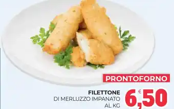 Eté Filettone di merluzzo impanato offerta