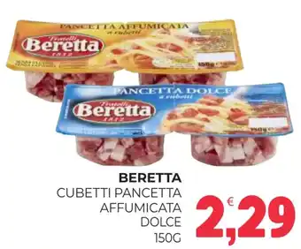 Eté Beretta cubetti pancetta affumicata dolce offerta