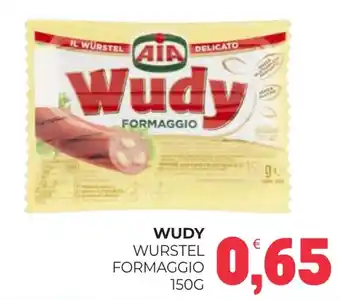 Eté Wudy wurstel formaggio offerta