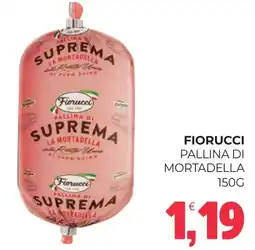 Eté Fiorucci pallina di mortadella offerta