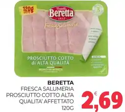 Eté Beretta fresca salumeria prosciutto cotto alta qualita' affettato offerta