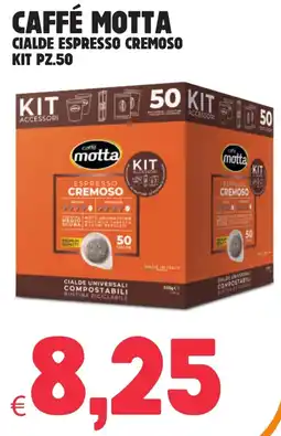 Eté Caffé motta cialde espresso cremoso kit offerta