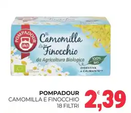 Eté Pompadour camomilla e finocchio 18 filtri offerta