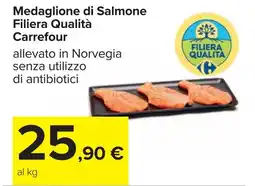 Carrefour Medaglione di Salmone Filiera Qualità Carrefour offerta