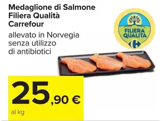 Carrefour Medaglione di Salmone Filiera Qualità Carrefour offerta