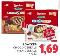 Eté Loacker choco+cereals milk+cereals offerta