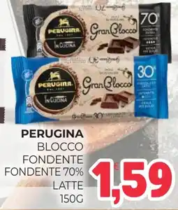 Eté Perugina blocco fondente fondente 70% latte offerta