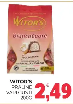 Eté Witor's praline vari gusti offerta